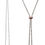 Thumbnail: Rhinestone Lariat Necklace