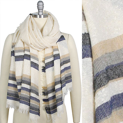 Thumbnail: Stripe Woven Scarf
