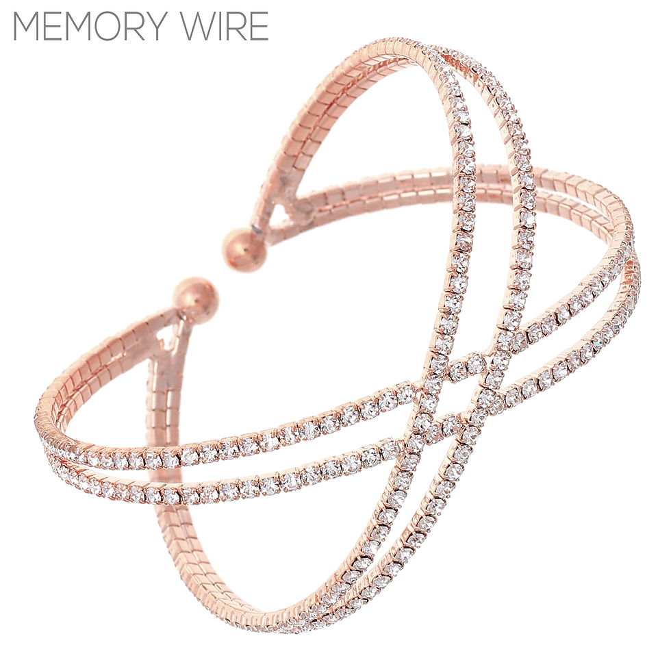 Thumbnail: Double Criss Cross Cuff Bracelet