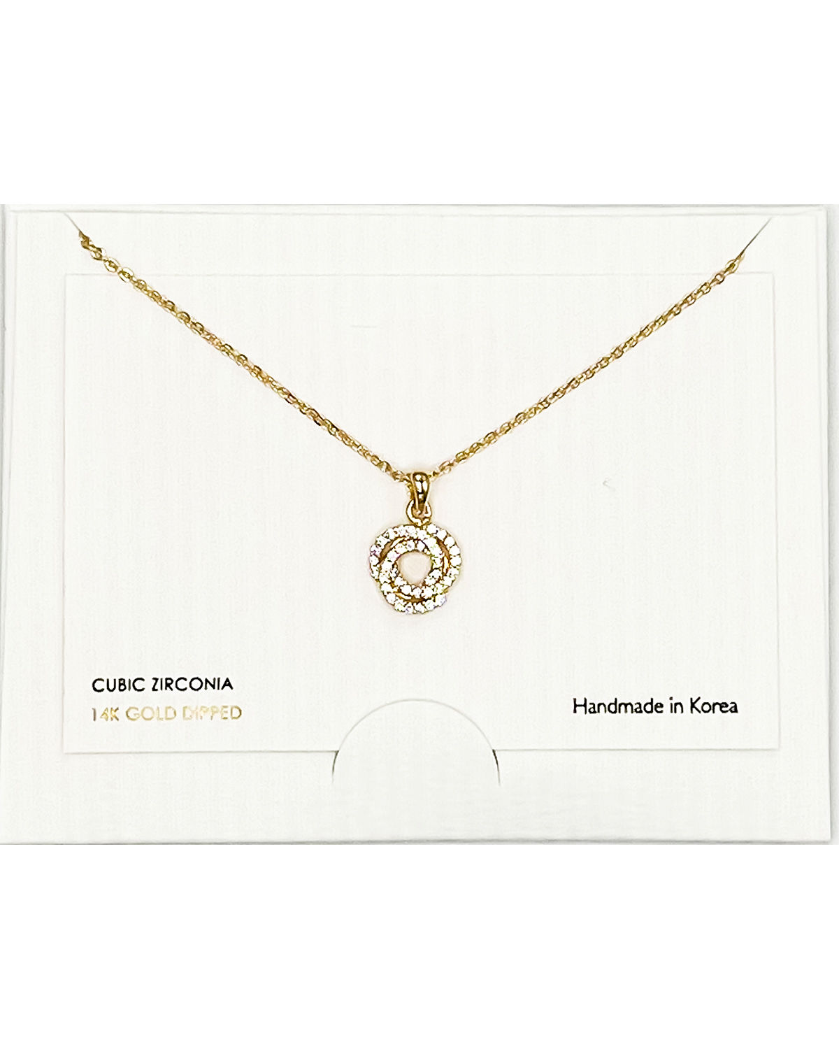 Circle Swirl Pendant