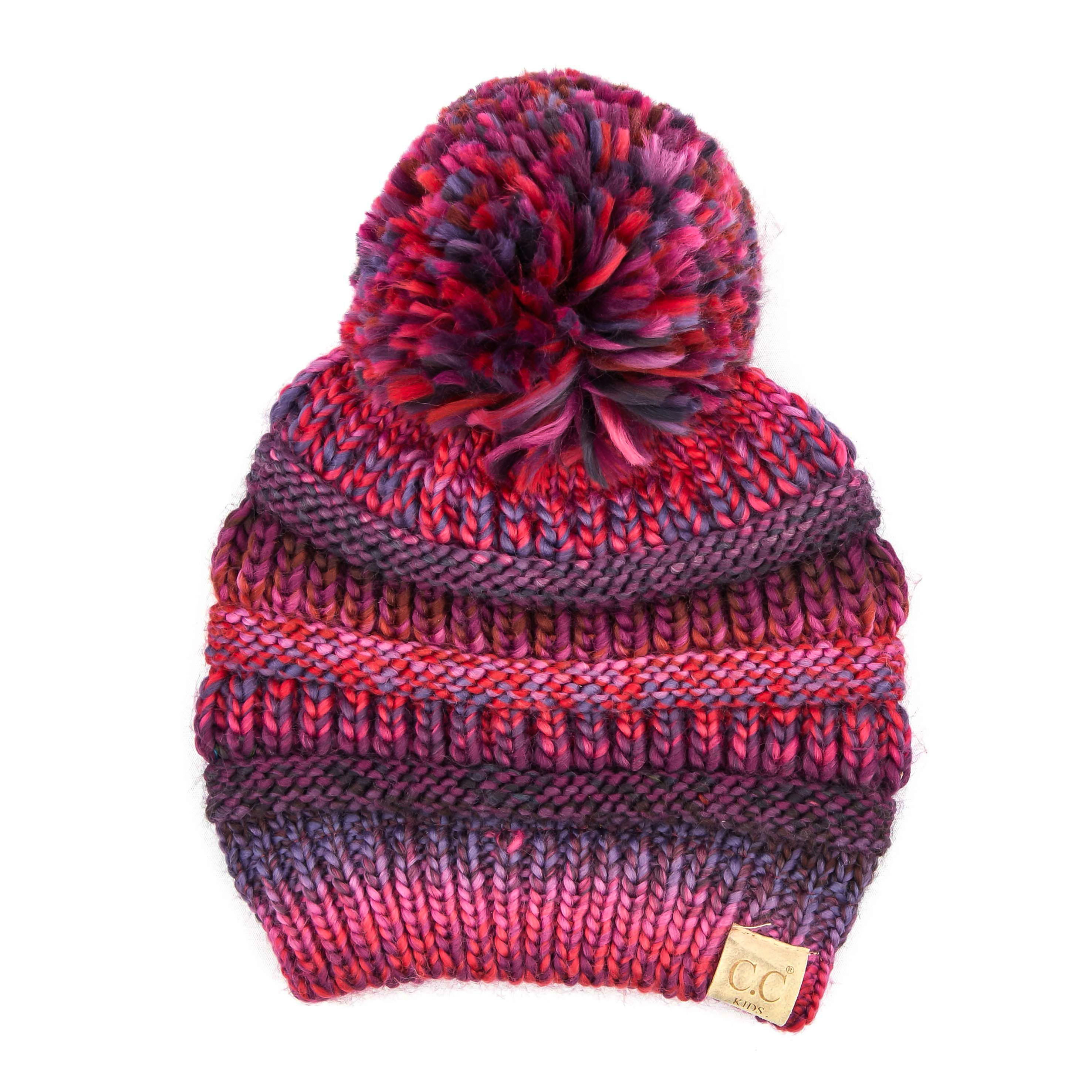 C.C Kids Yarn Pom Beanie