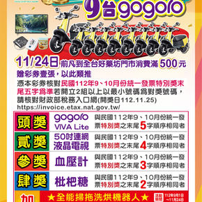 112年錢兔似錦對好康活動