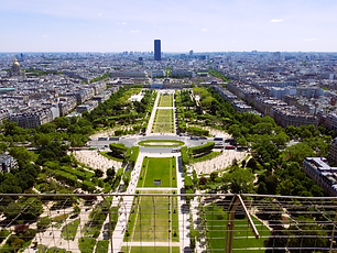 View from the top of the Eiffel Tower