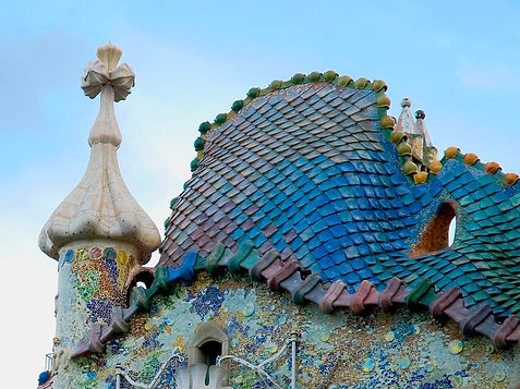 Casa Batllo's roof