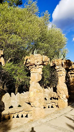 Park Guell nature trail