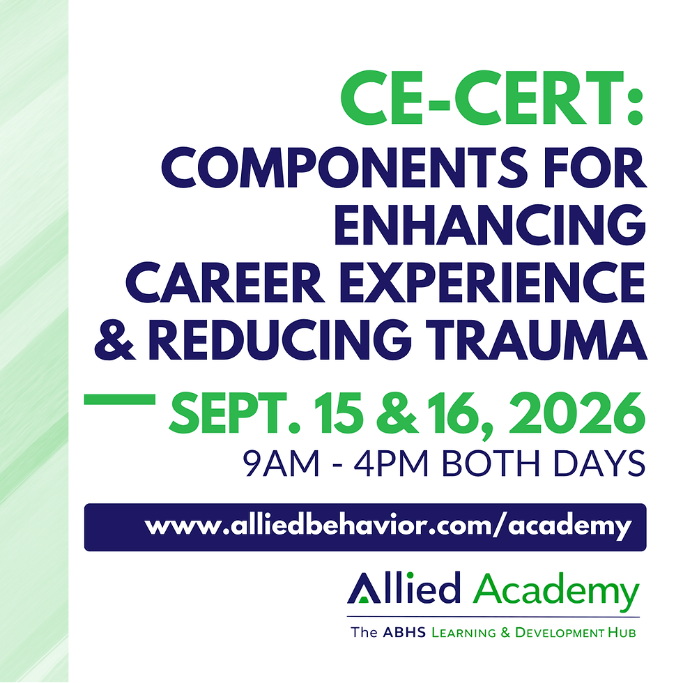 CE-CERT: Components for Enhancing Career Experience and Reducing Trauma