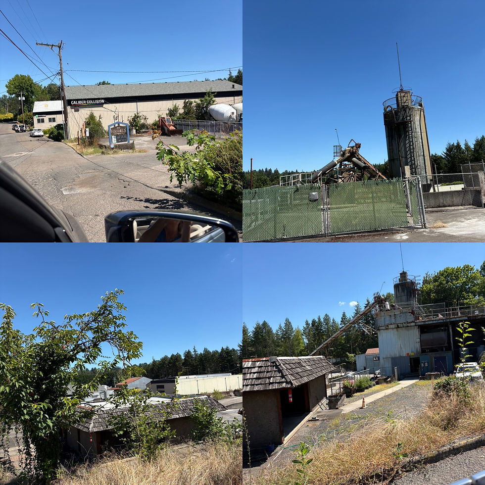 The cement plant is privately owned. If zoning codes are changed, how will that property be used?