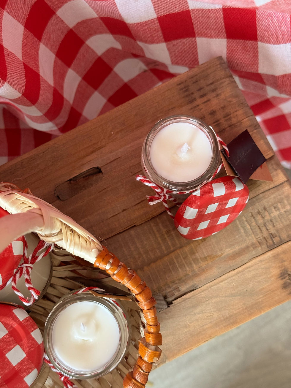 Miniature : Mini bougies Mandarine-Fruits rouges | Bougie Artisanale