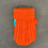 Thumbnail: Orange Soft Stretchy Knitted Jumper