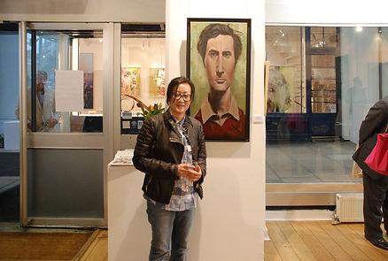 Royal Arts Prize, Ronnie Jiang, art, artist, group show, art gallery, portrait, amadeo modigliani, art space, prize, group show