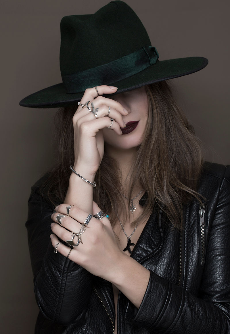 Miniature : Bague plume en argent / Silverfeather ring
