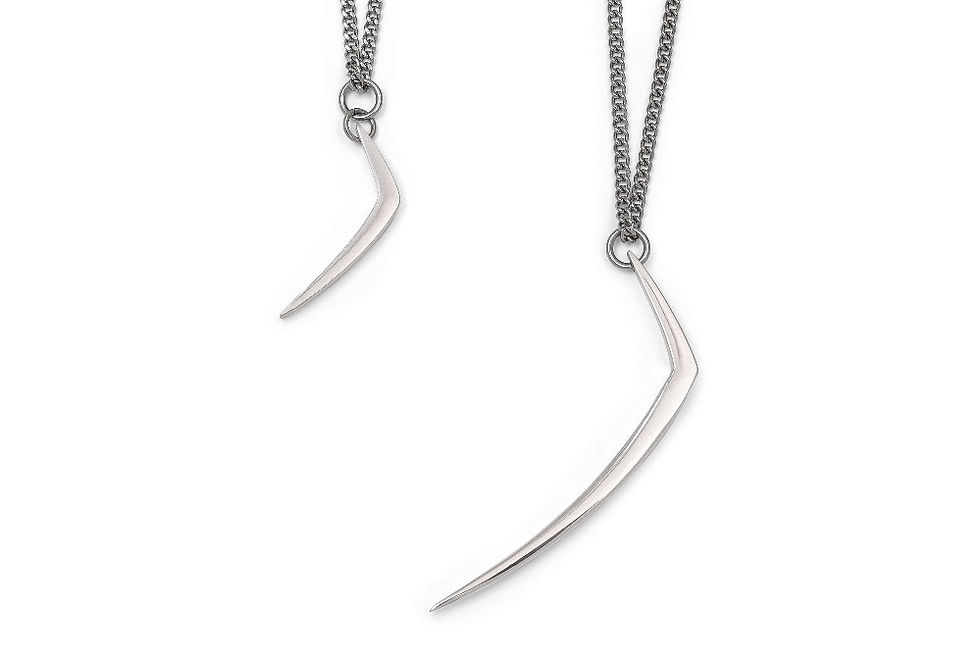 Miniature : Collier Mini Boomerang / Mini Silver Boomerang