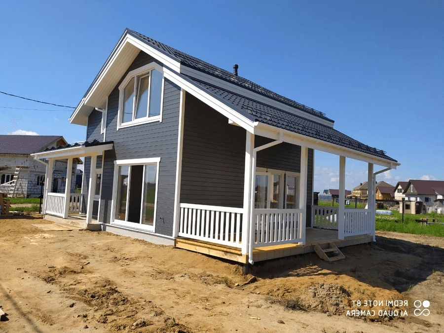 Миниатюра: Каркасный дом