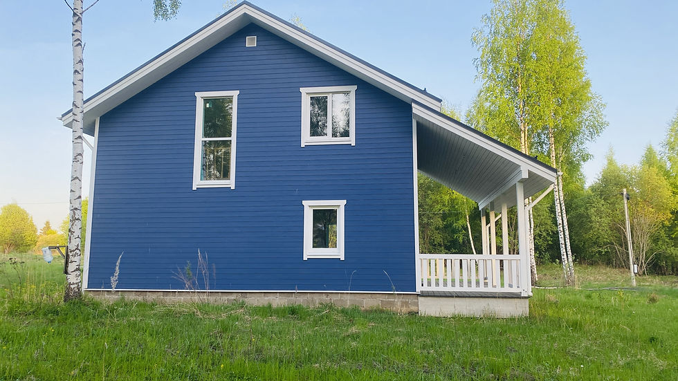 Миниатюра: Каркасный дом под ключ