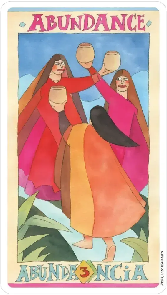 Miniatura: Napo Tarot Abundance Card