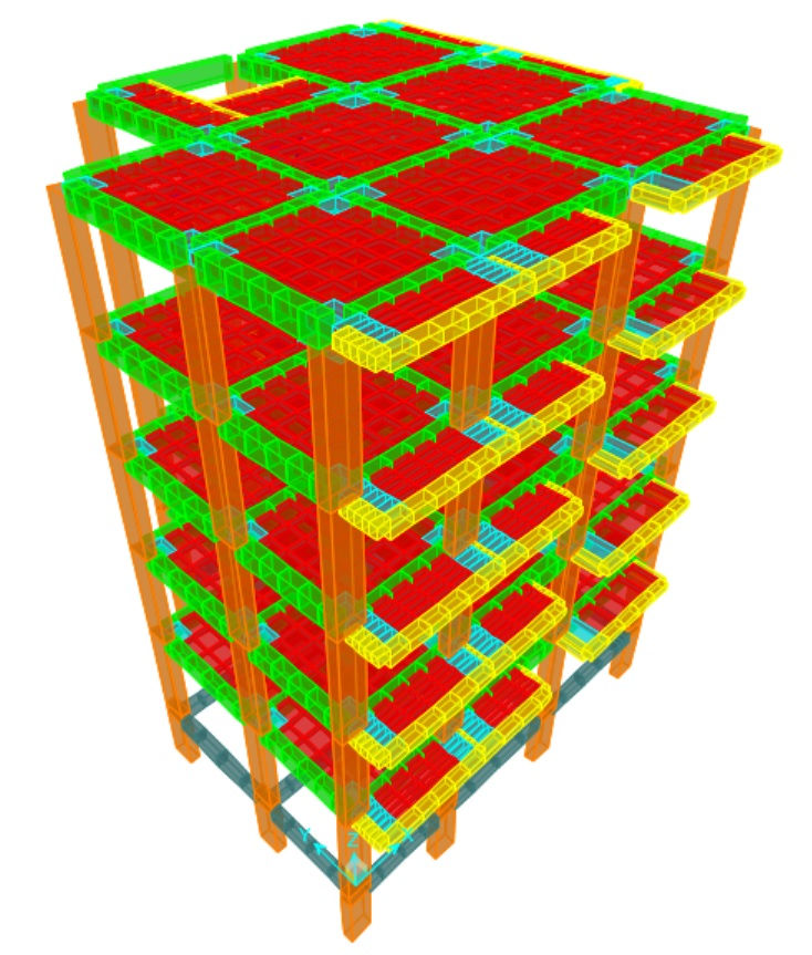Miniatura: Curso de Análisis y Diseño Estructural de Edificios de H°A° con SAP2000