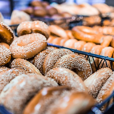 Fresh Sesame Bagels
