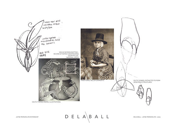 Headpieces and Hair Ideation
