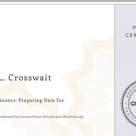 PROJECT CERTIFICATES