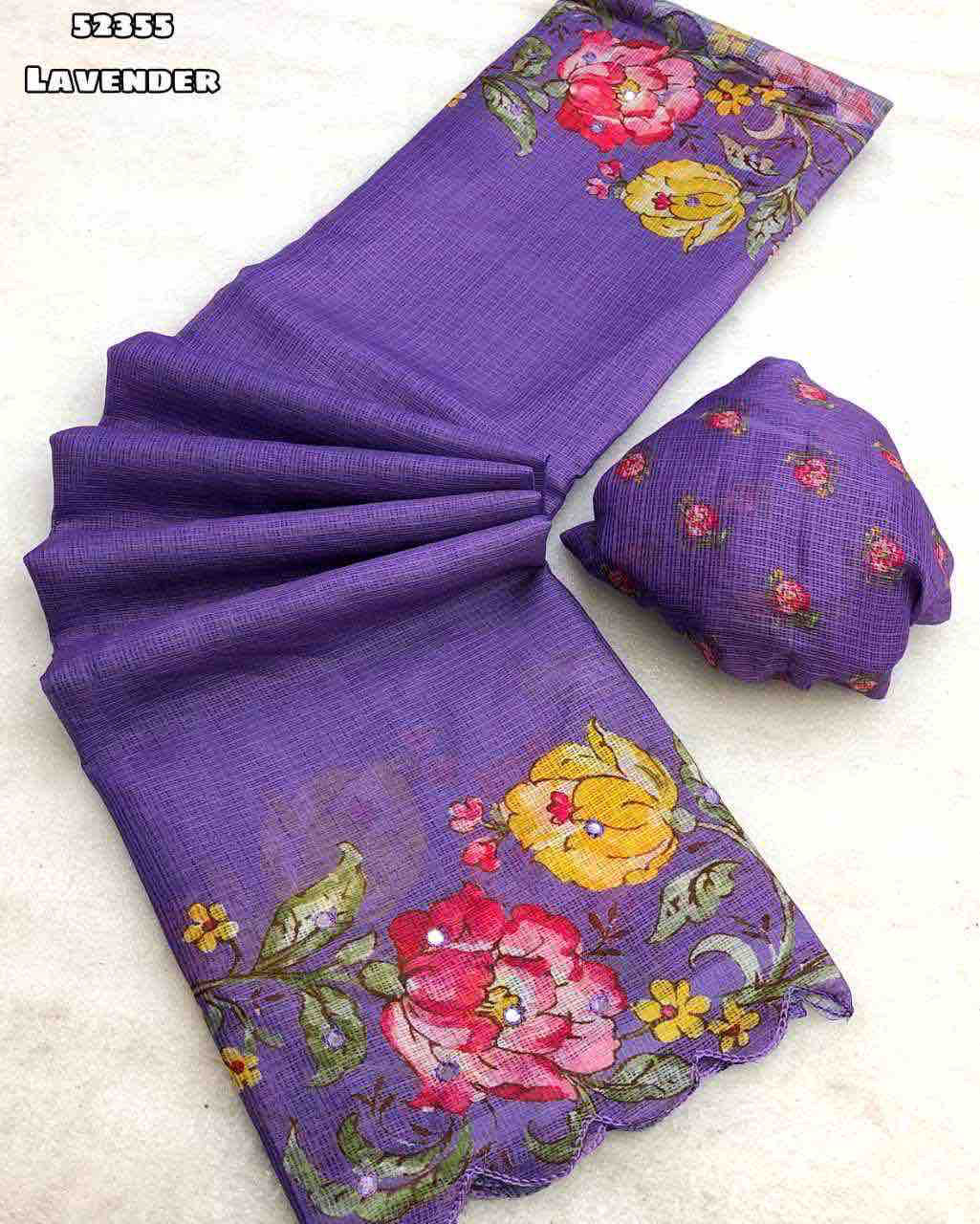 Floral Soft Kota Saree