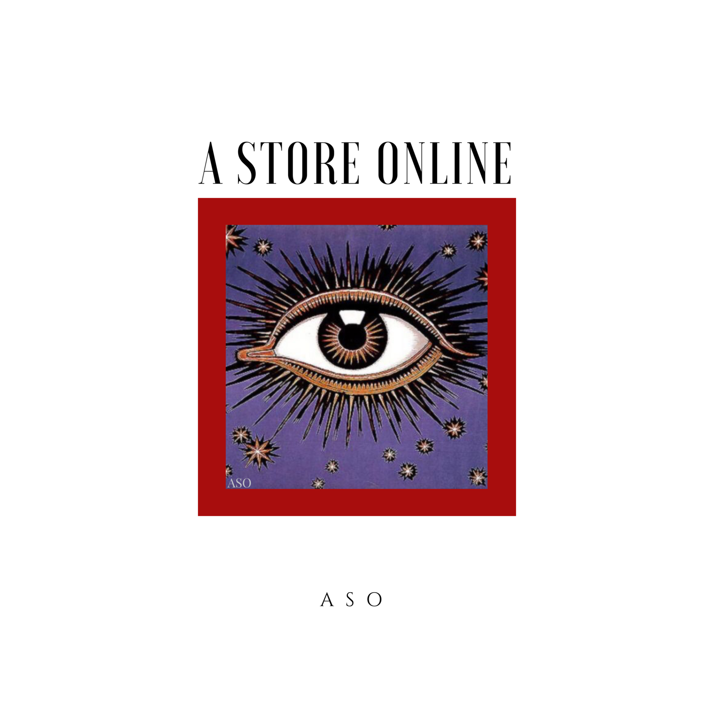 Starry Eye Ceramic Drink Coaster