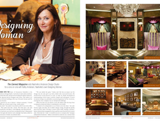 The Connect Magazine Winter 2017 | Designing Woman: Kathy Anderson