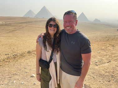 Great Pyramids of Giza during our private tour in Egypt