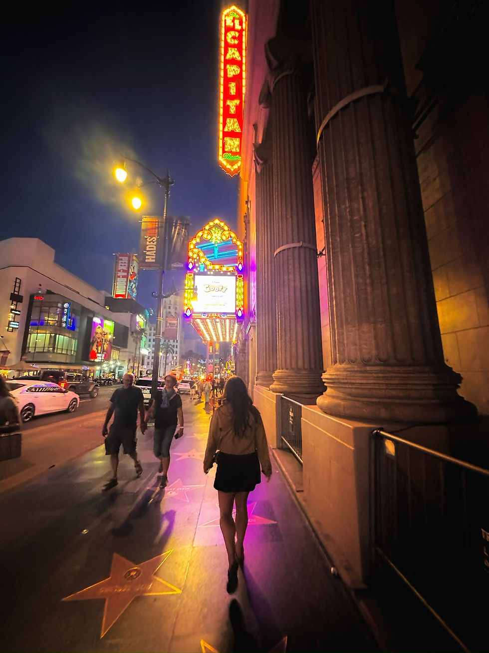 US Ghost Adventures Terrors of Tinseltown Tour outside El Capitan Theater in Hollywood