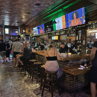 The bar at Irish Kevin's in Key West, Florida