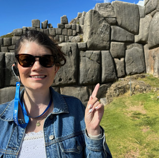 Rocks forming a llama at Sacsayhuaman in Cusco, Peru
