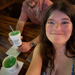 Irish Kevin's famous Green Alligator on Duval Street in Key West