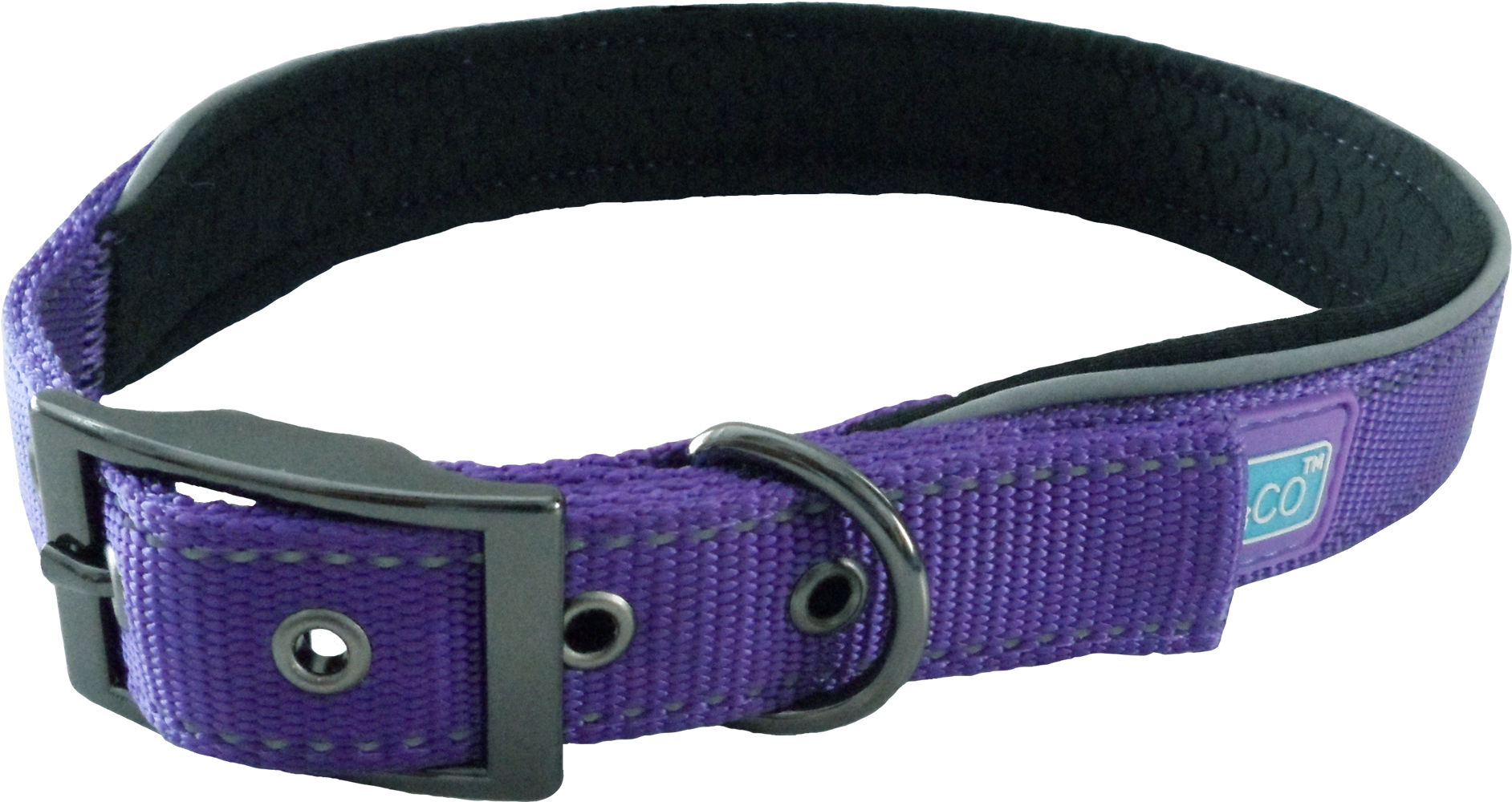 REFLECTIVE PADDED DOG COLLAR