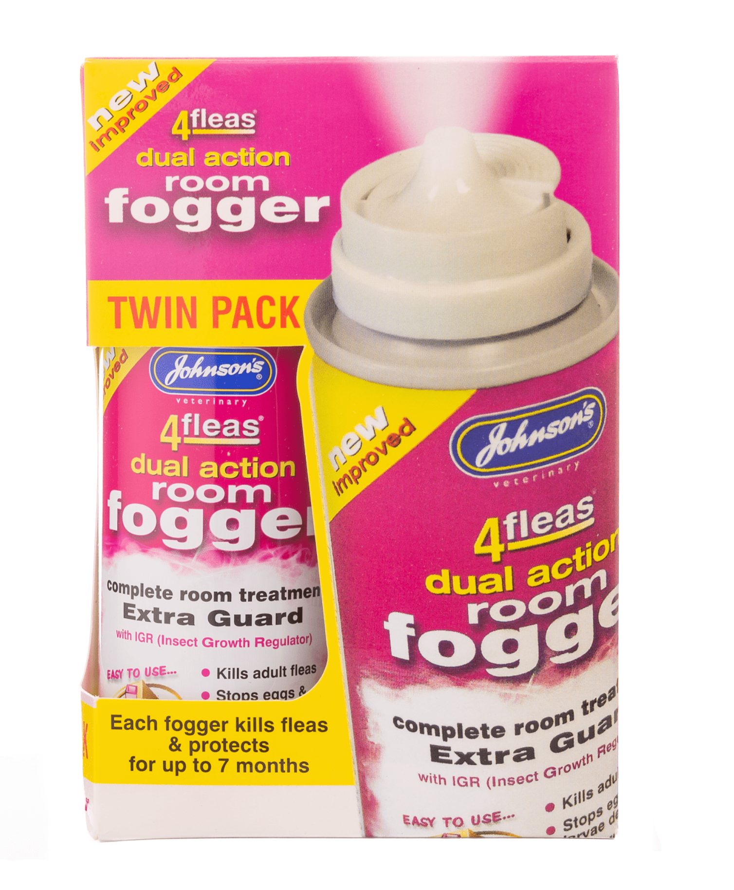 4fleas Room Fogger – Twin Pack