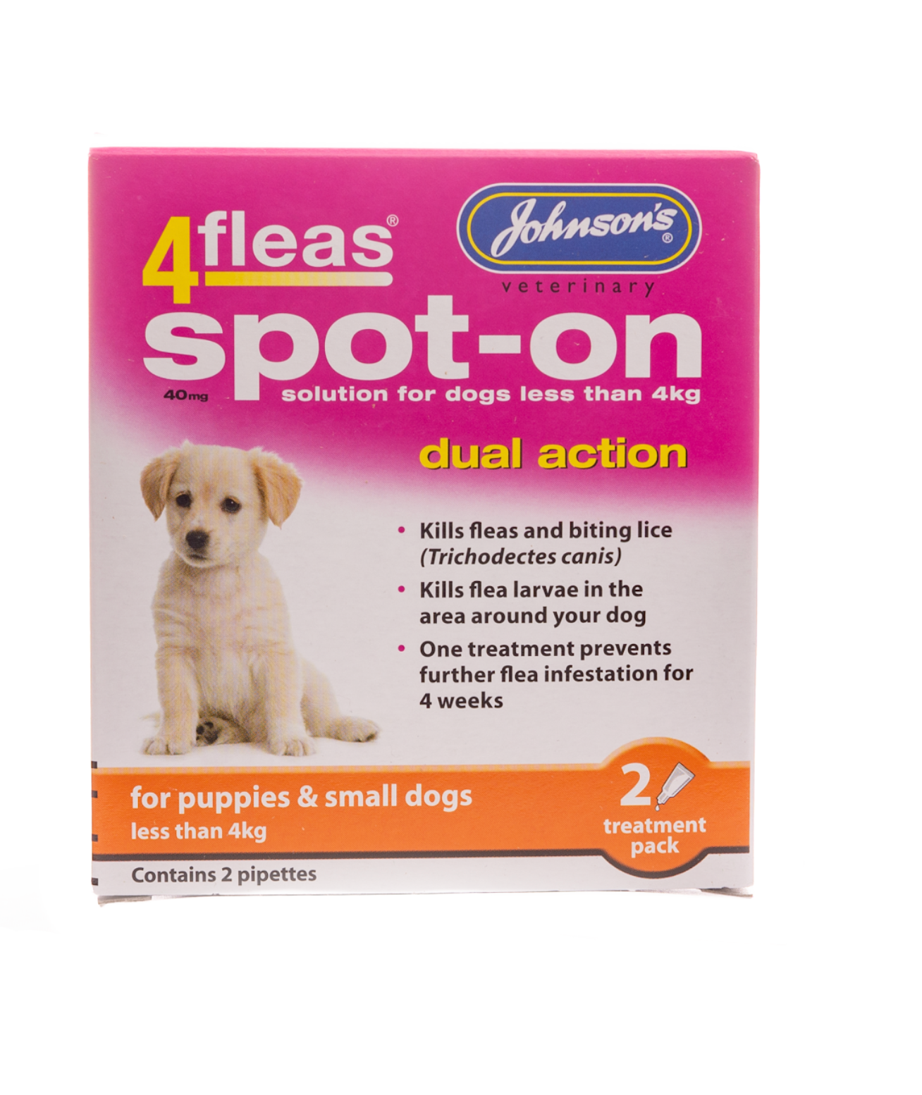 4fleas Spot-on for Puppies up to 4kg
