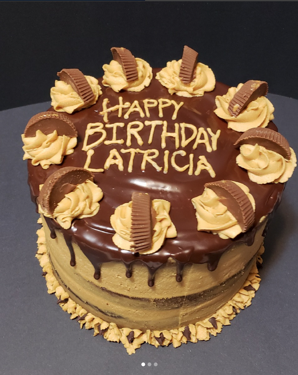 Reese Peanut Butter Birthday Cake
