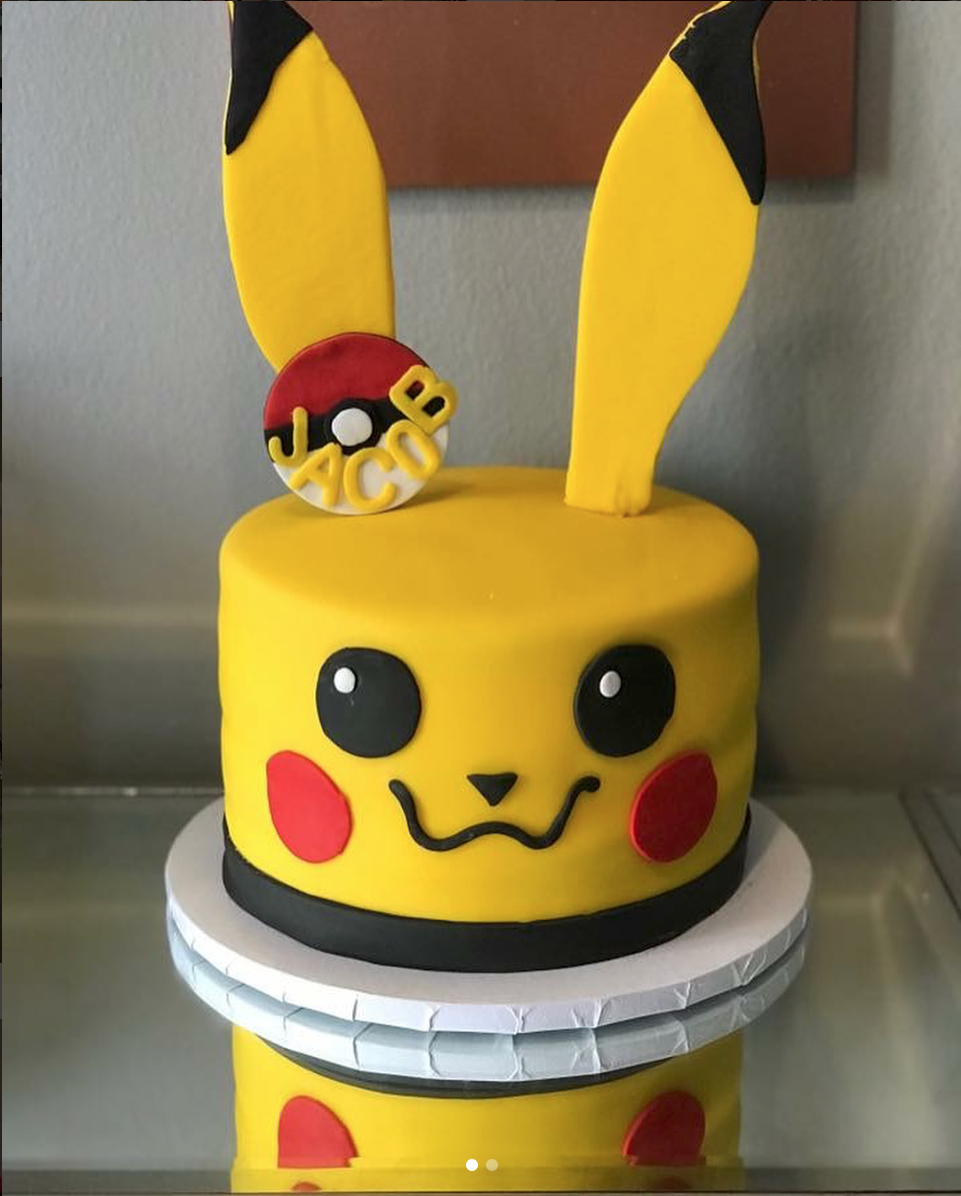 Pokemon Birthday Cake