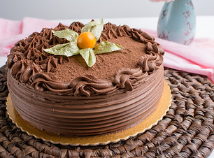 Bolo de Mousse de Chocolate