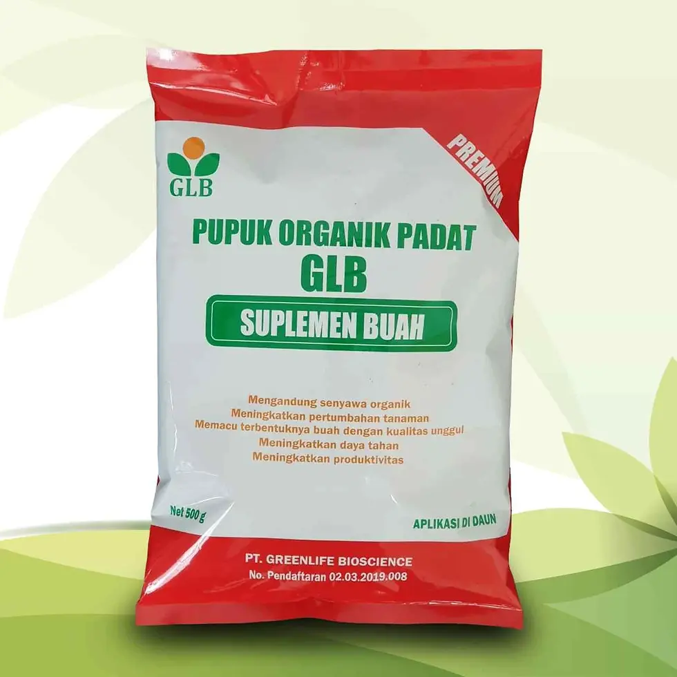 PUPUK ORGANIK PADAT GLB SUPLEMEN BUAH - 500 GRAM
