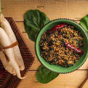 Radish Greens Stir-fry