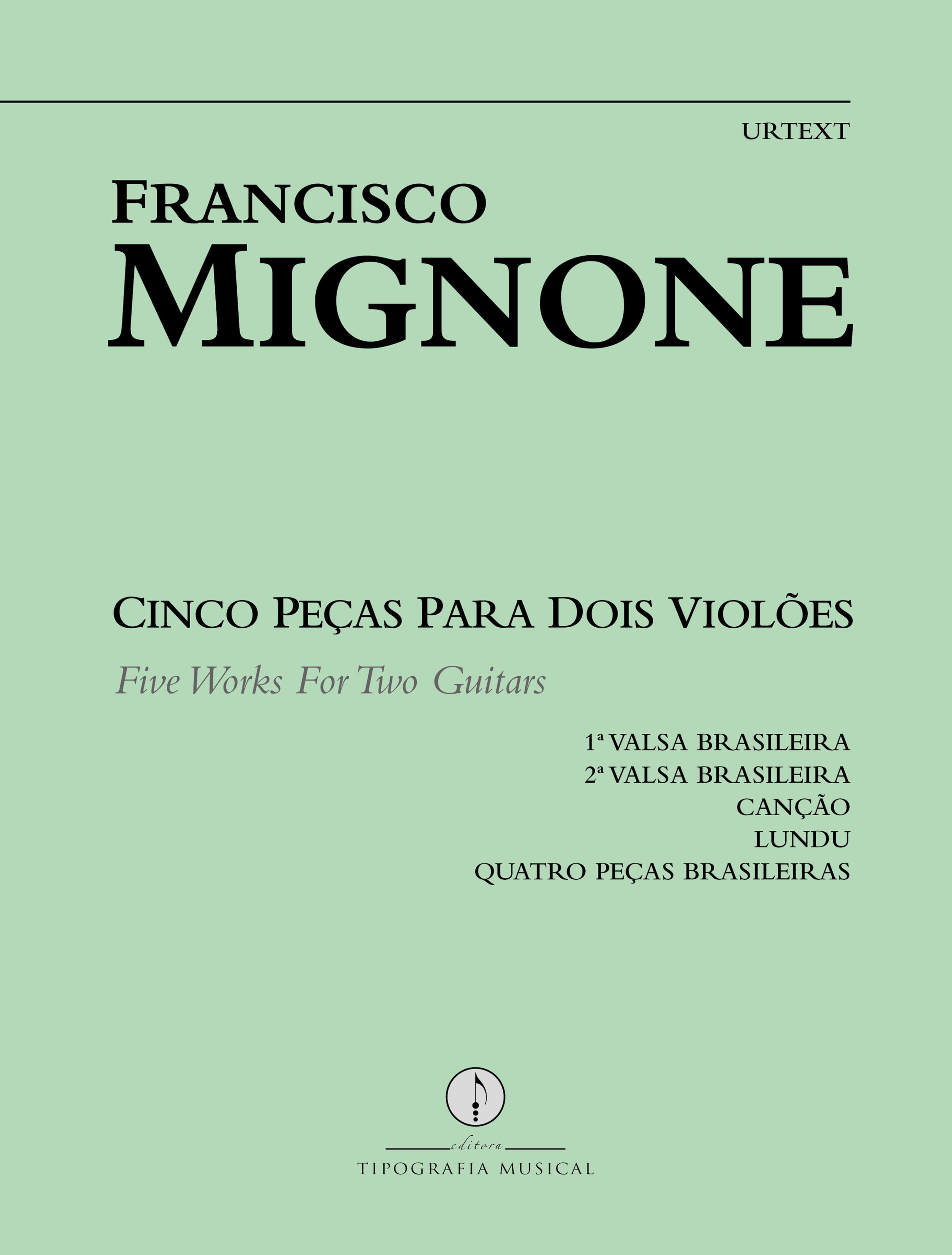 Cinco peças para dois violões
