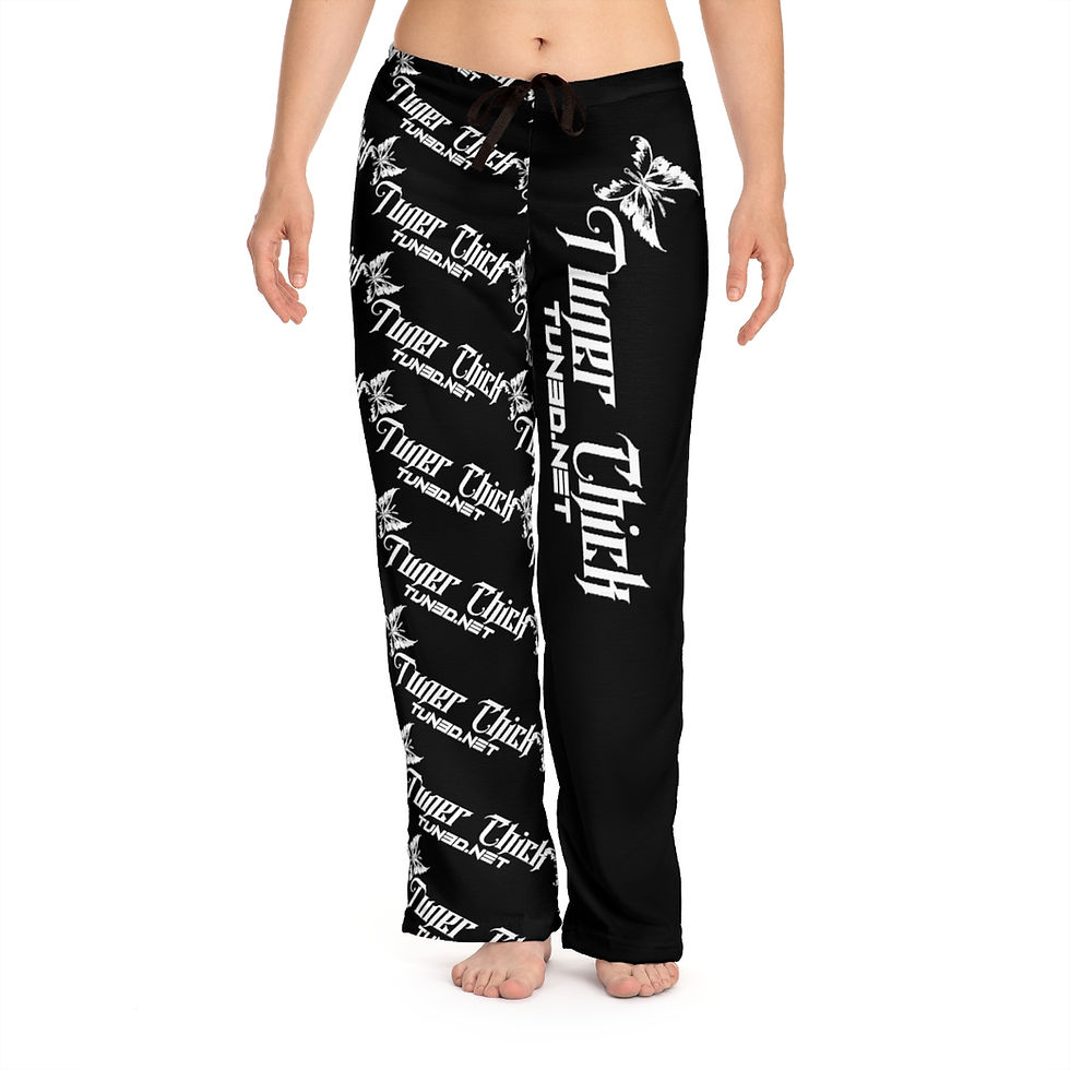 Thumbnail: Tun3r Chick Women's Pajama Pants (blk series)