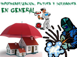 Pintura, impermeabilizacion y sold.