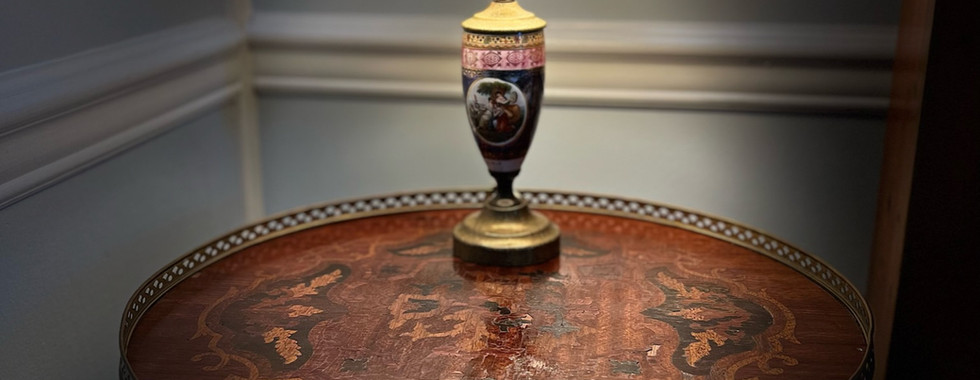 Captain Dillingham room night stand at The Inn at Benicia Bay