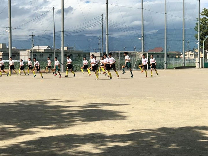 U-14山梨合宿
