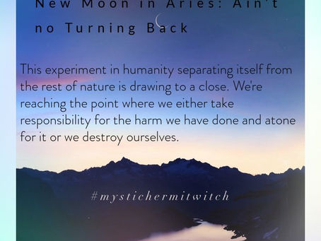 New Moon in Aries: Ain't No Turning Back Now