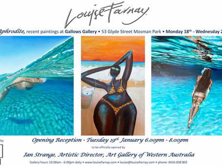 Exhibition 'Aphrodite' at Gallows Gallery, Perth