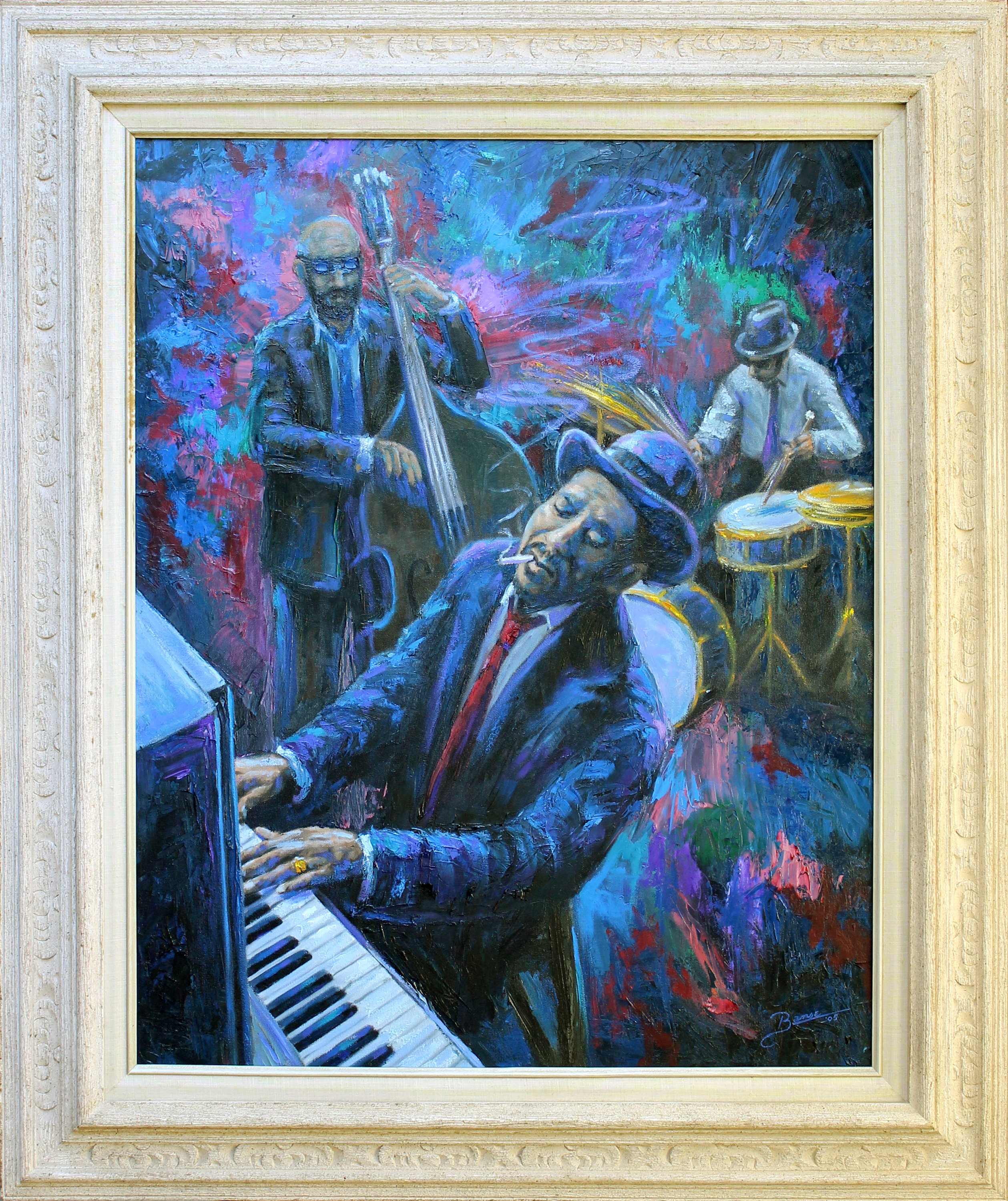 Monk ( 2005 - 30 x 36 Oil On Canvas )