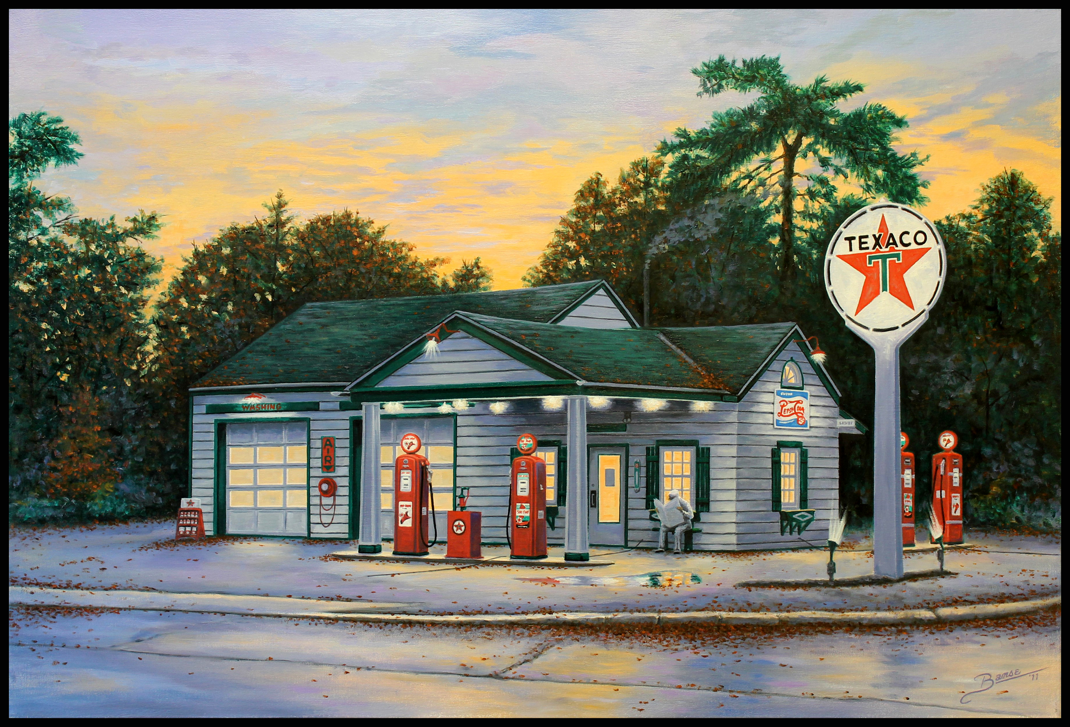 Texaco ( 2011 - 36 x 24 Oil On Canvas )