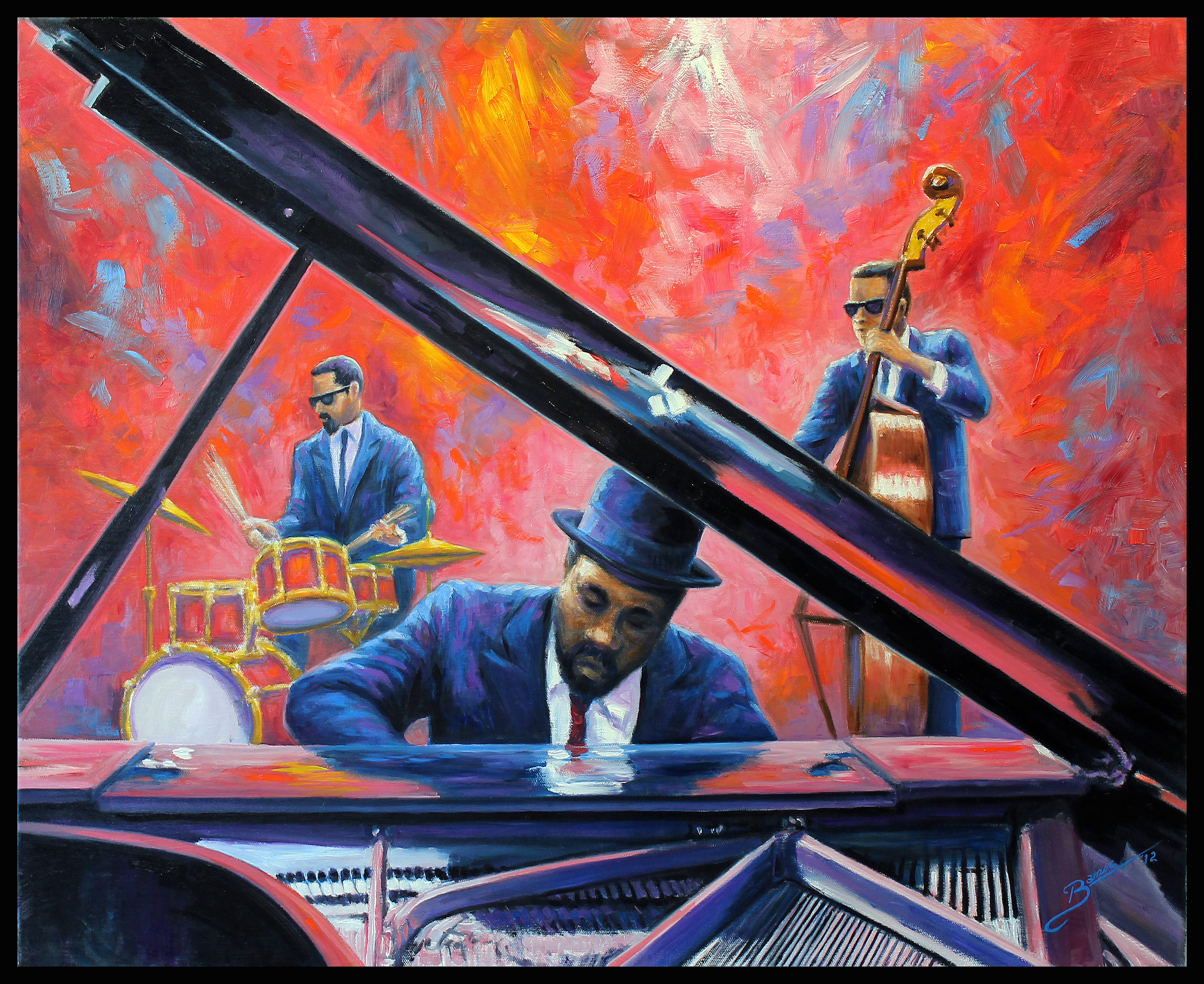 Monk II ( 2012 - 24 x 30 Oil On Canvas )