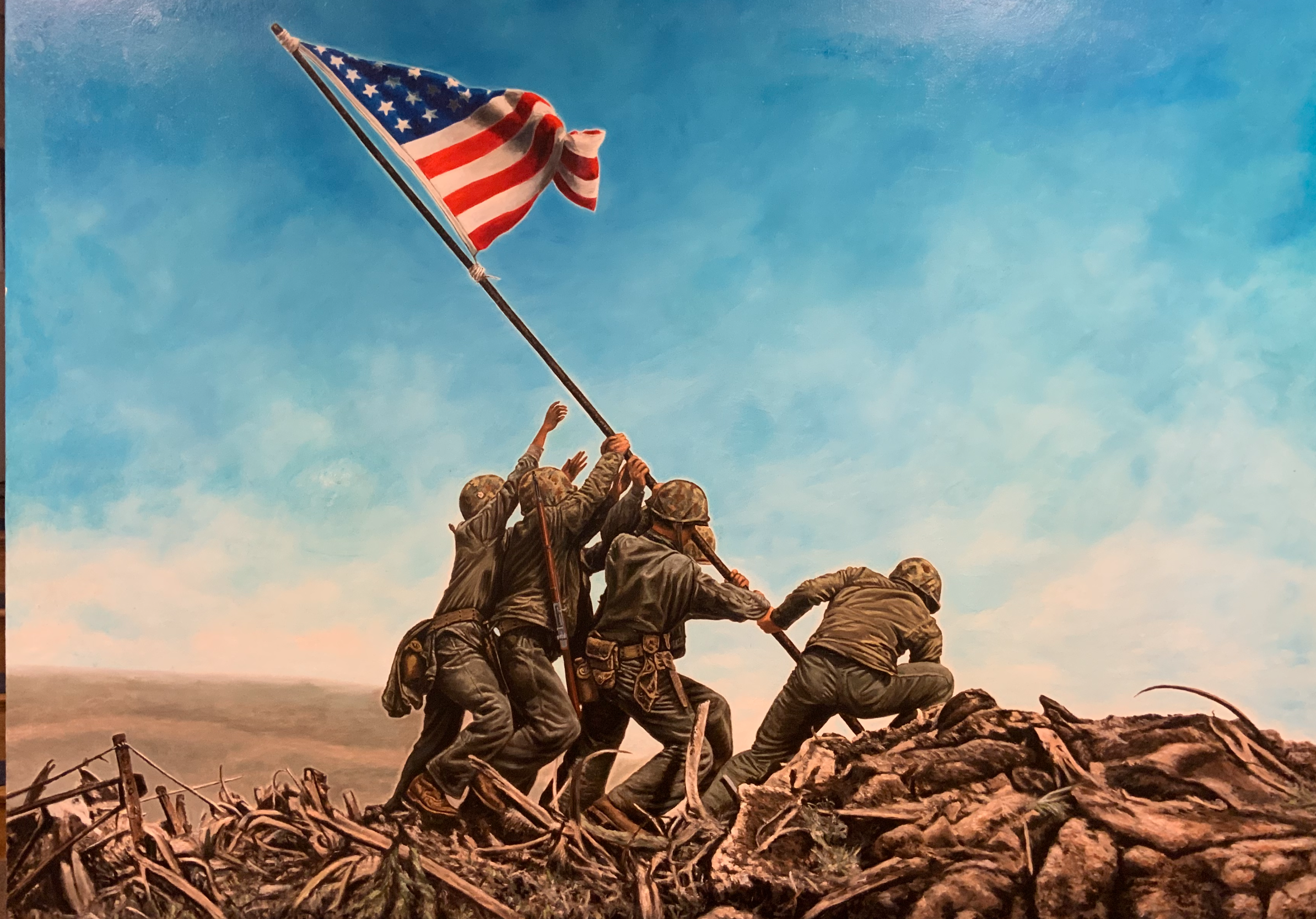 Iwo Jima (2018 - 40 X 30)